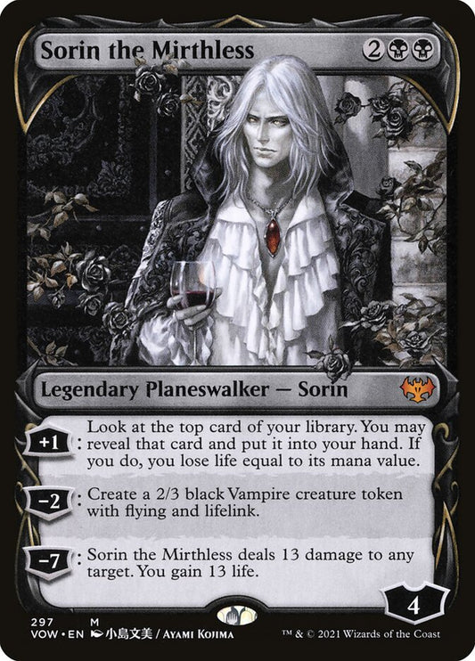 Sorin the Mirthless (Showcase) - (Foil): Innistrad: Crimson Vow