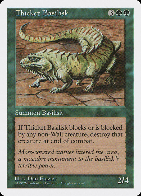 Thicket Basilisk: Fifth Edition
