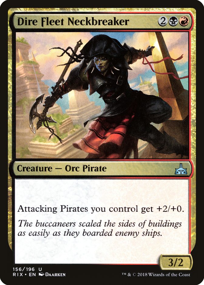 Dire Fleet Neckbreaker: Rivals of Ixalan