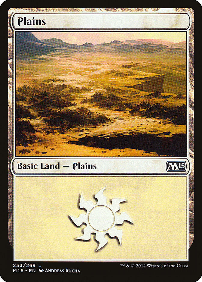 Plains (#253) - (Foil): Magic 2015