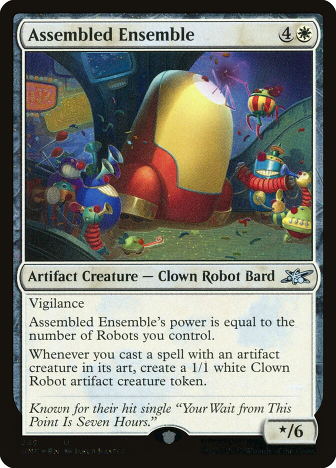 Assembled Ensemble (Galaxy Foil) - (Foil): Unfinity