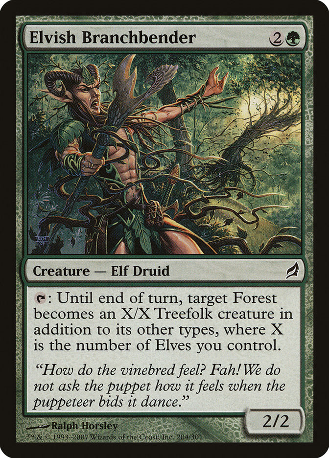 Elvish Branchbender: Lorwyn