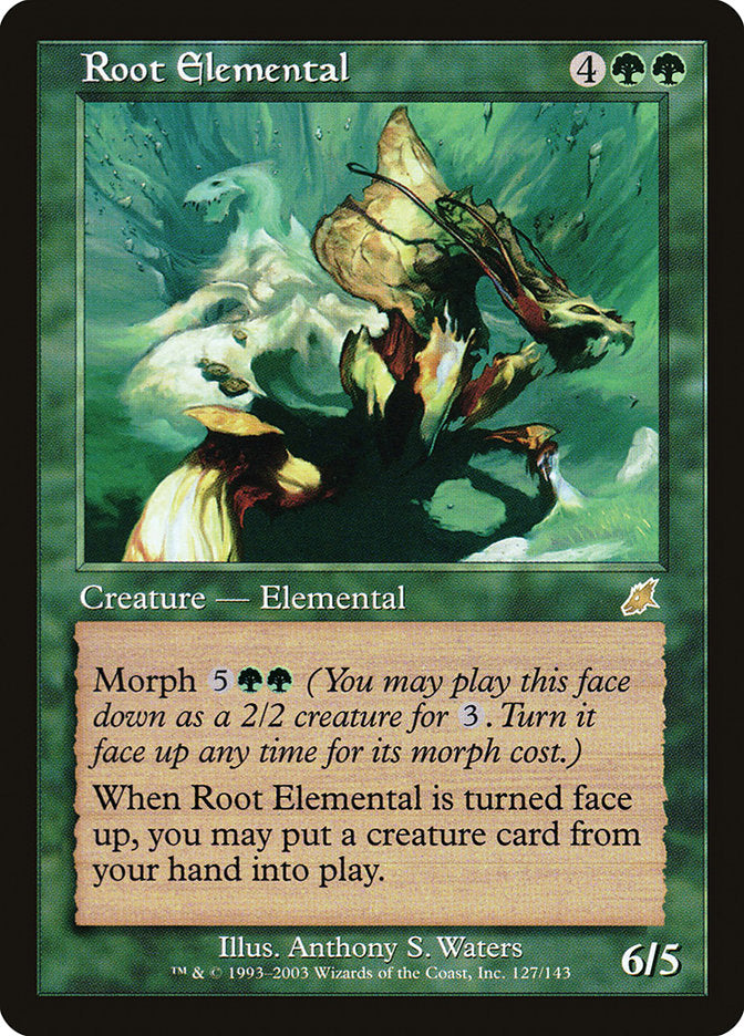 Root Elemental - (Foil): Scourge