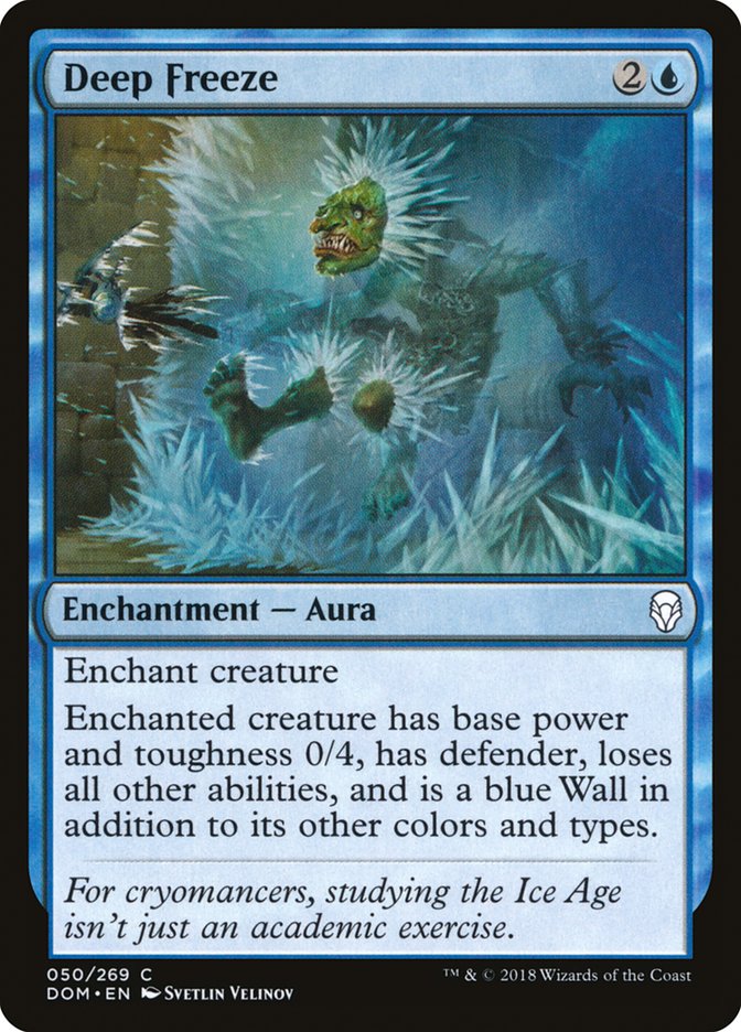 Deep Freeze - (Foil): Dominaria