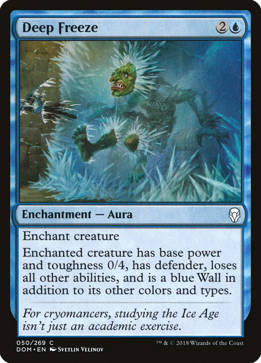 Deep Freeze - (Foil): Dominaria