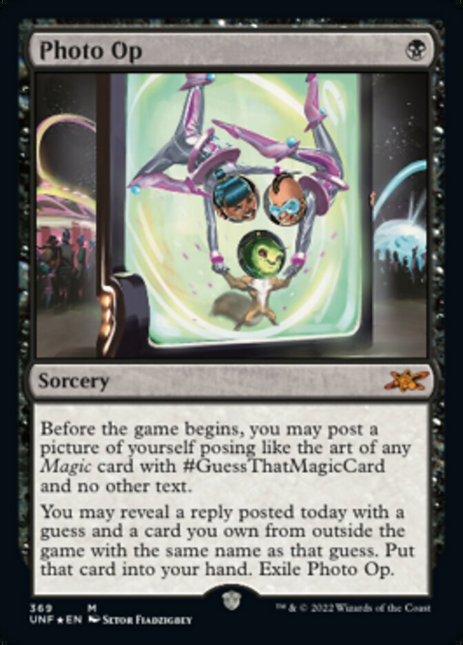 Photo Op (Galaxy Foil) - (Foil): Unfinity