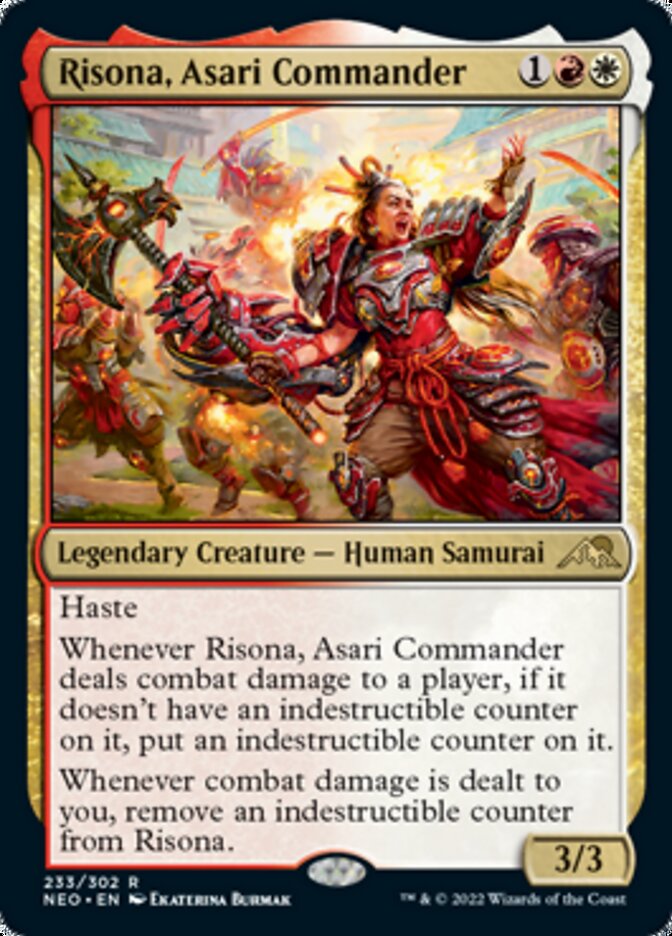 Risona, Asari Commander: Kamigawa: Neon Dynasty