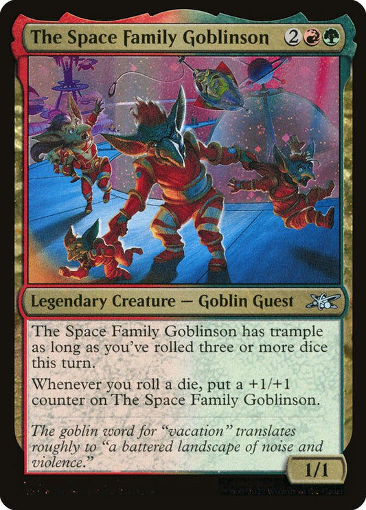 The Space Family Goblinson (Galaxy Foil) - (Foil): Unfinity