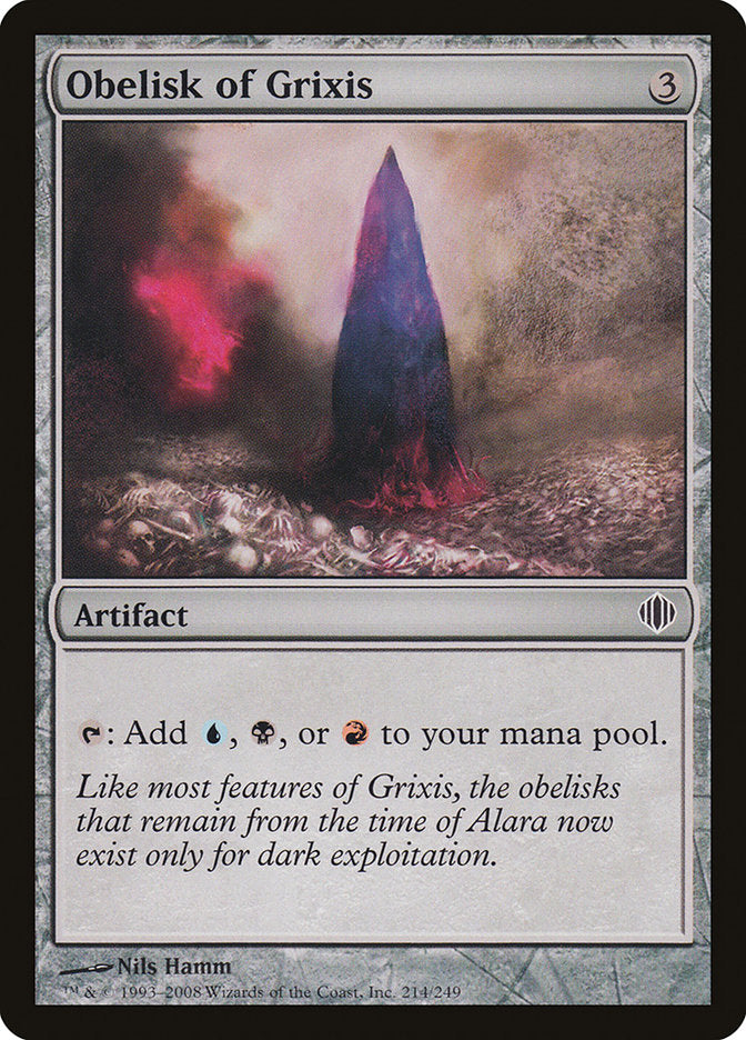 Obelisk of Grixis: Shards of Alara