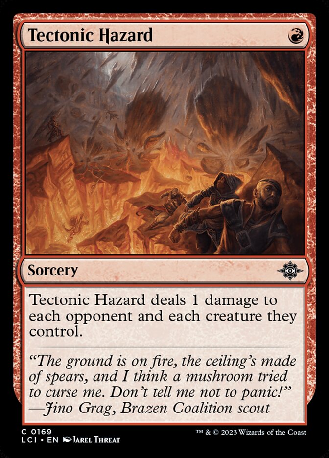 Tectonic Hazard: Lost Caverns of Ixalan