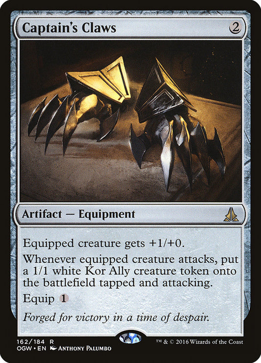 Captain's Claws - (Foil): Oath of the Gatewatch