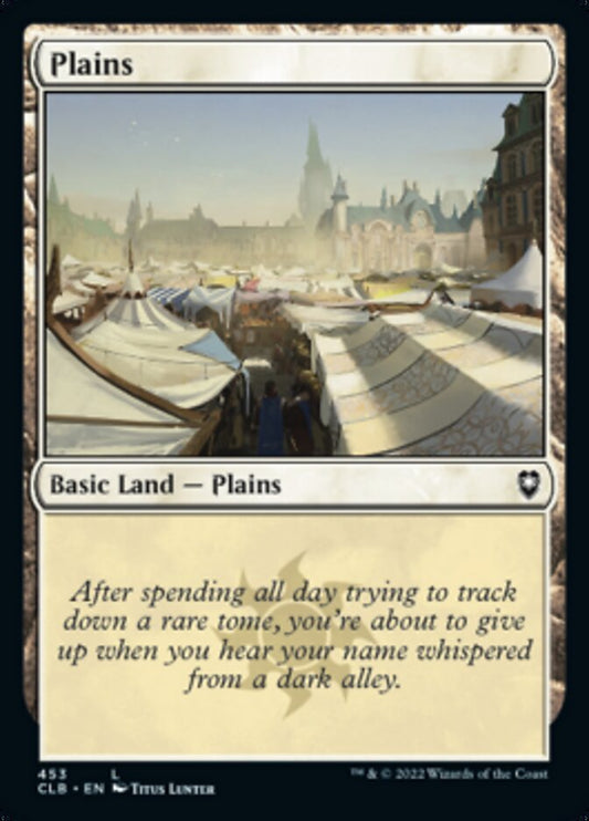 Plains (#453) - (Foil): Commander Legends: Battle for Baldur's Gate