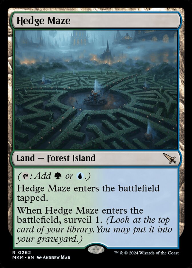 Hedge Maze - (Foil): Murders at Karlov Manor