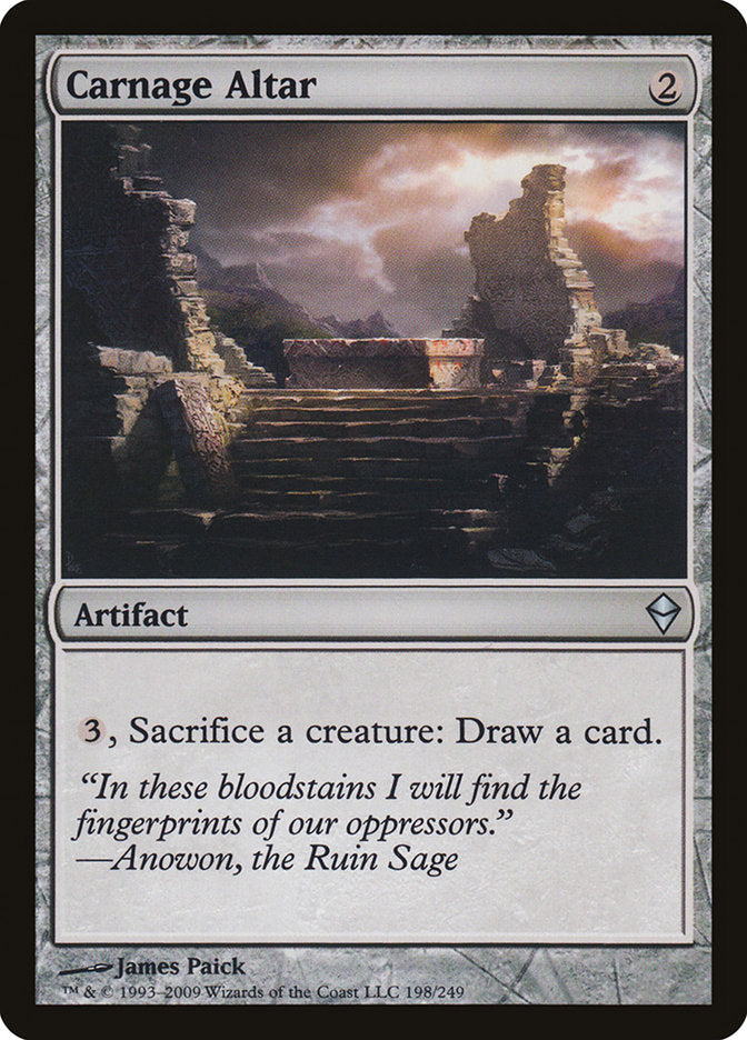 Carnage Altar: Zendikar