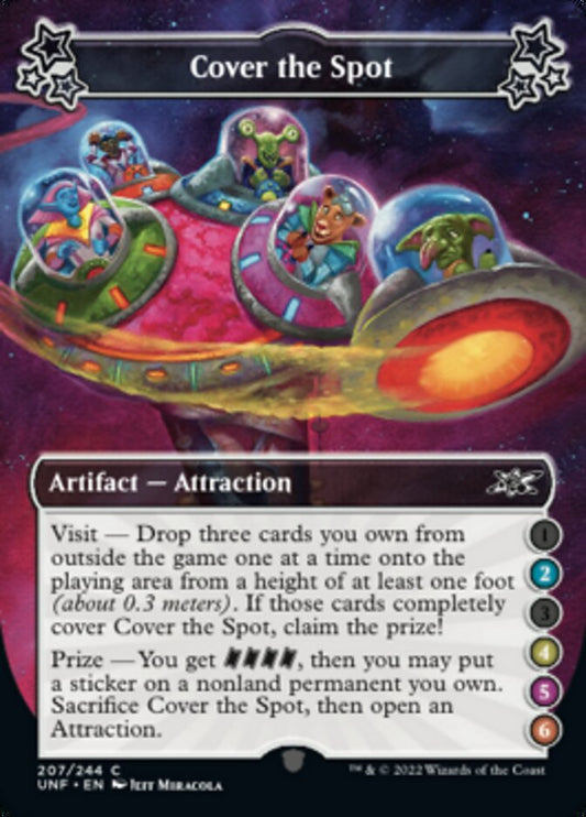 Cover the Spot (2/4/5/6) - (Foil): Unfinity