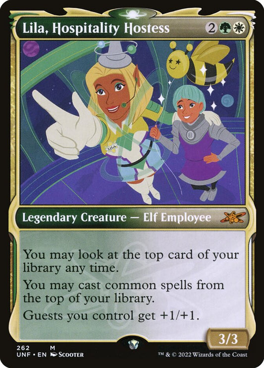 Lila, Hospitality Hostess (Showcase) - (Foil): Unfinity