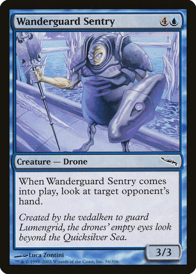 Wanderguard Sentry - (Foil): Mirrodin