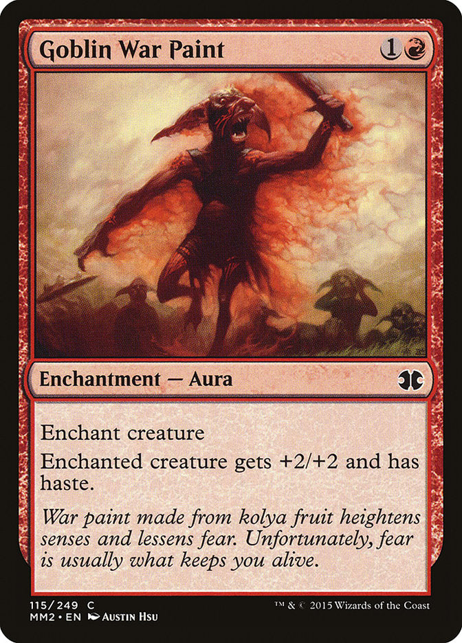 Goblin War Paint: Modern Masters 2015