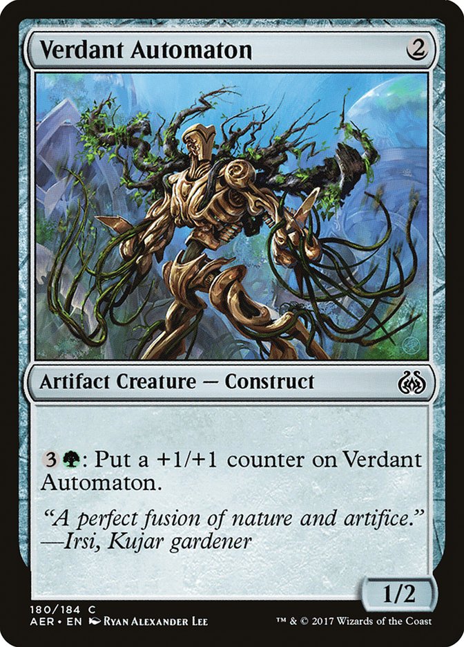 Verdant Automaton - (Foil): Aether Revolt