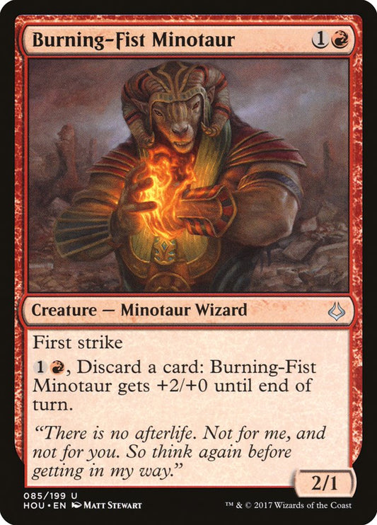 Burning-Fist Minotaur: Hour of Devastation