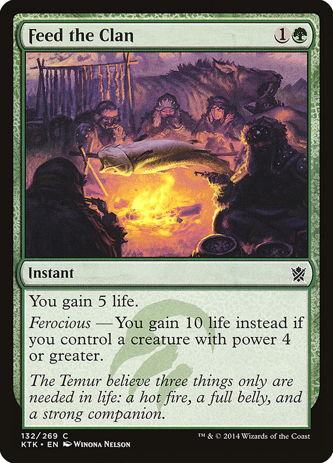 Feed the Clan: Khans of Tarkir