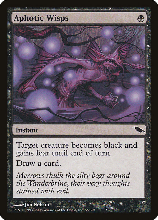 Aphotic Wisps - (Foil): Shadowmoor