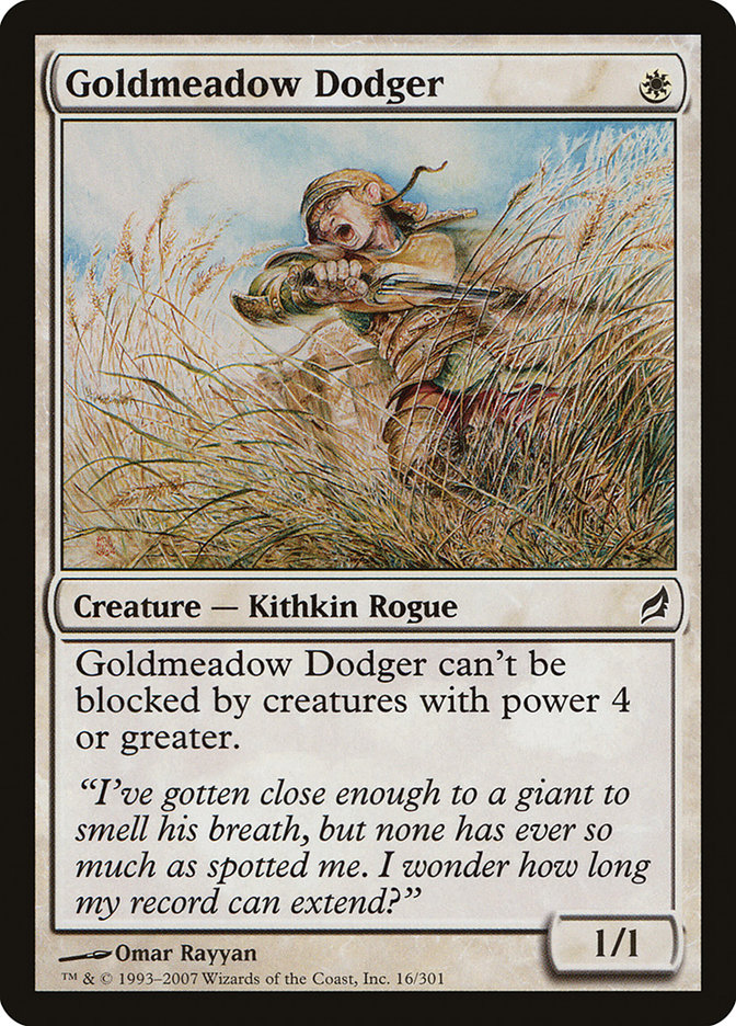 Goldmeadow Dodger - (Foil): Lorwyn