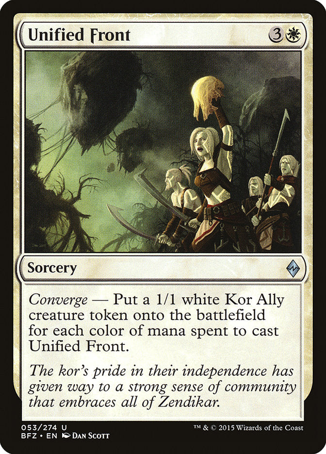 Unified Front: Battle for Zendikar