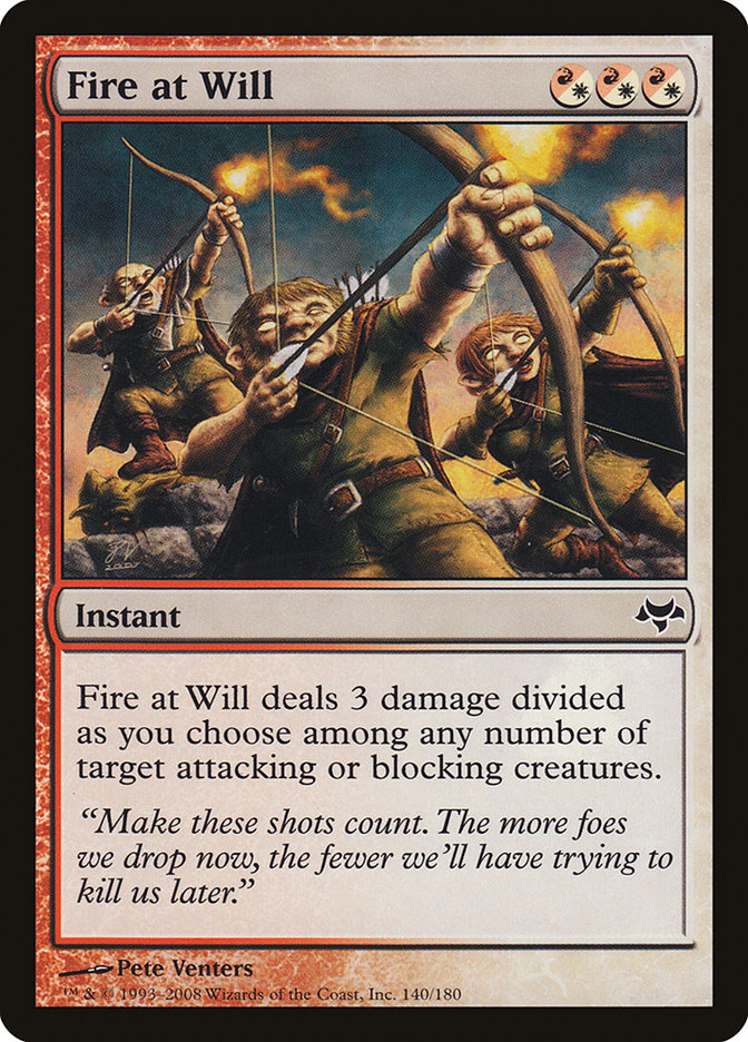 Fire at Will - (Foil): Eventide