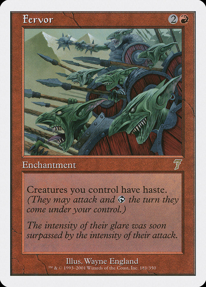 Fervor - (Foil): Seventh Edition