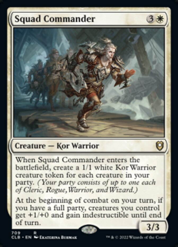 Squad Commander: Commander Legends: Battle for Baldur's Gate