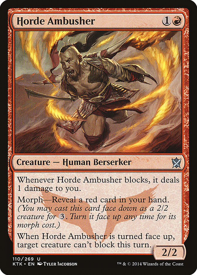 Horde Ambusher: Khans of Tarkir
