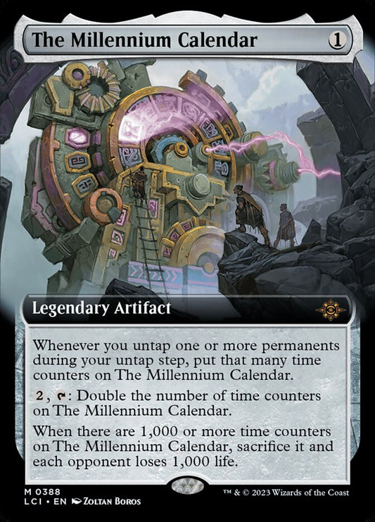 The Millennium Calendar (Extended Art): Lost Caverns of Ixalan
