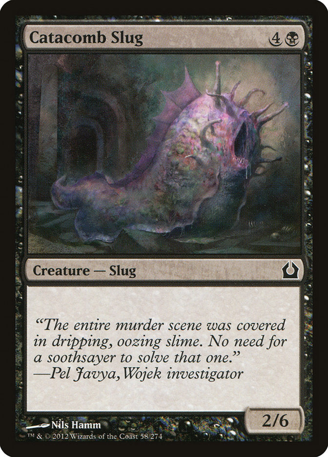 Catacomb Slug - (Foil): Return to Ravnica