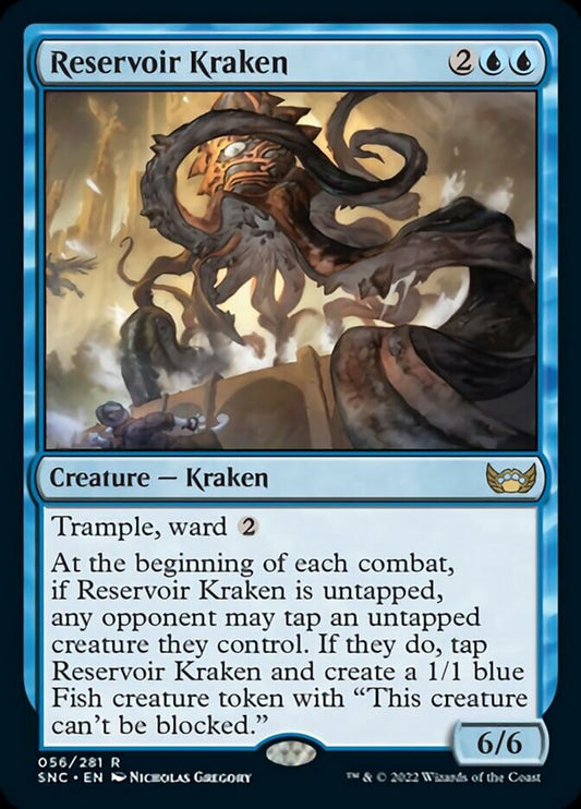 Reservoir Kraken - (Foil): Streets of New Capenna