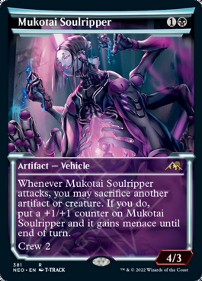 Mukotai Soulripper (Showcase) - (Foil): Kamigawa: Neon Dynasty