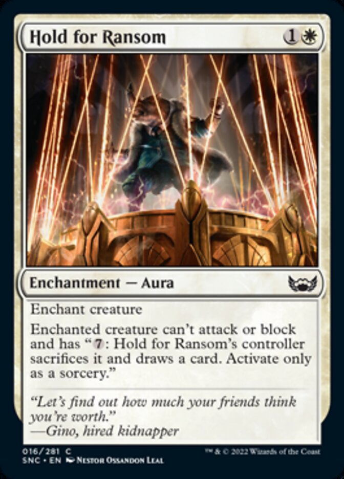 Hold for Ransom - (Foil): Streets of New Capenna