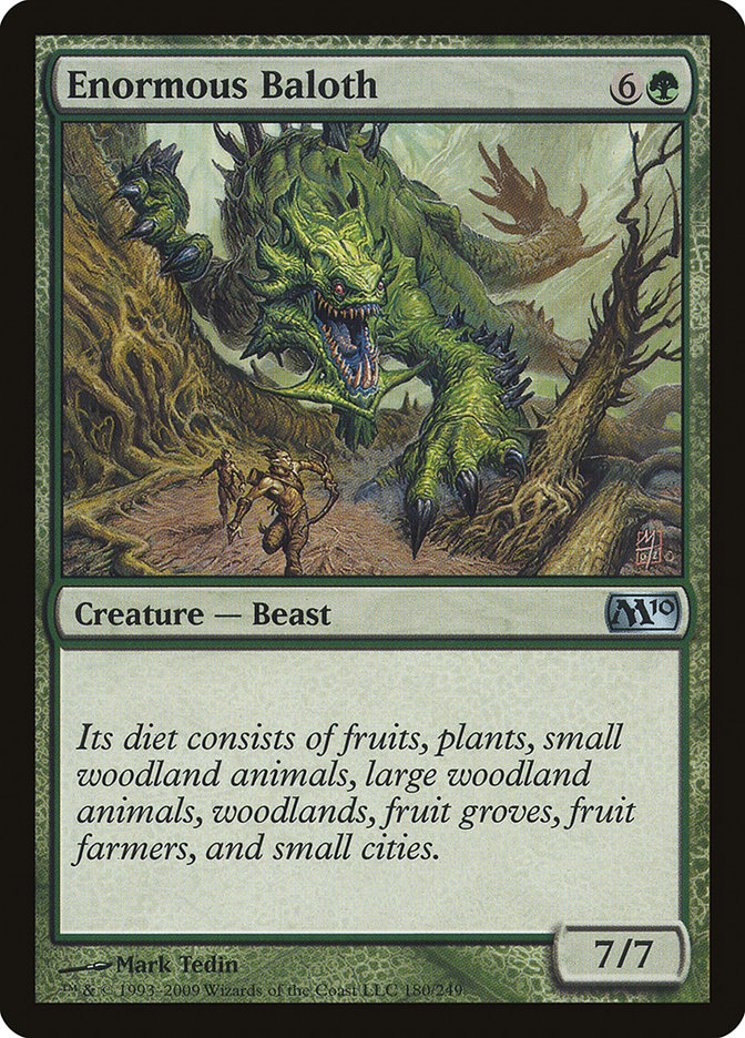 Enormous Baloth - (Foil): Magic 2010