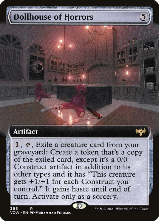Dollhouse of Horrors (Extended Art) - (Foil): Innistrad: Crimson Vow