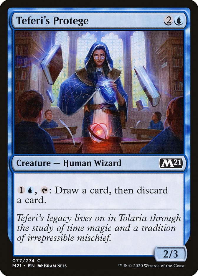 Teferi's Protege - (Foil): Core Set 2021