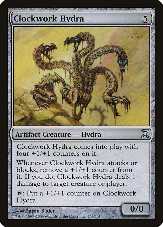 Clockwork Hydra - (Foil): Time Spiral