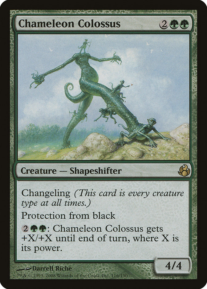 Chameleon Colossus - (Foil): Morningtide