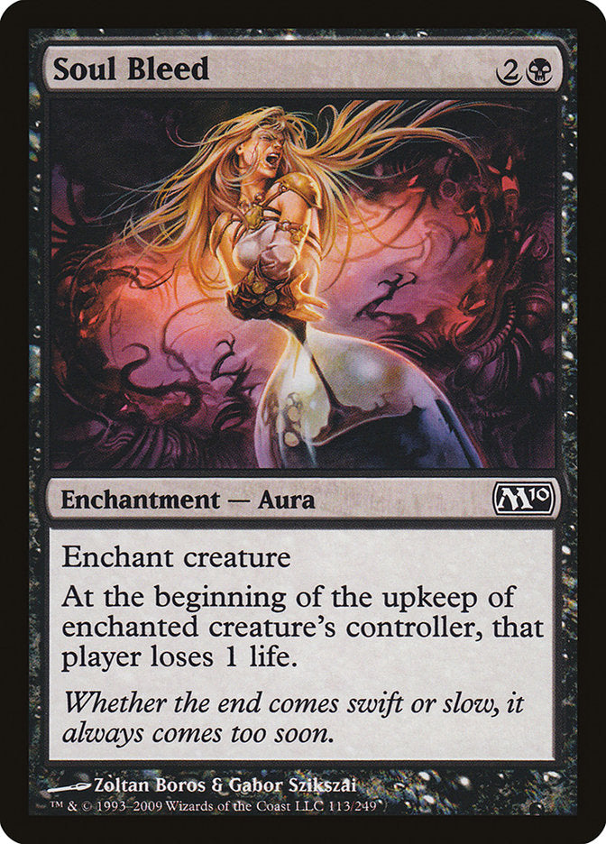Soul Bleed - (Foil): Magic 2010