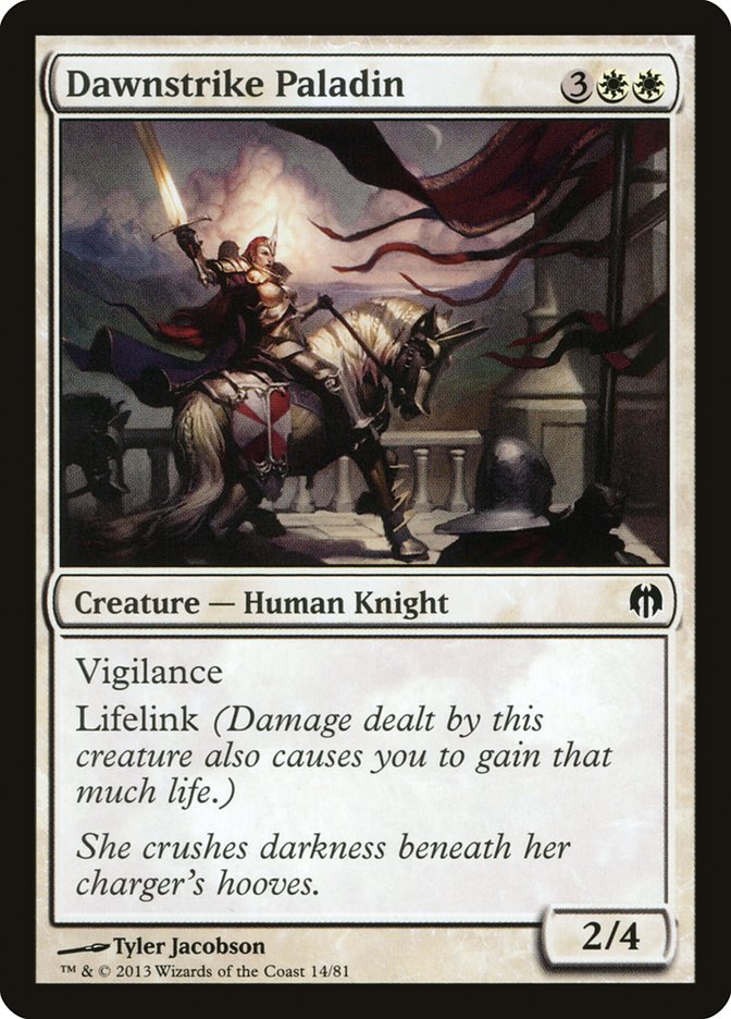 Dawnstrike Paladin: Duel Decks: Heroes vs. Monsters