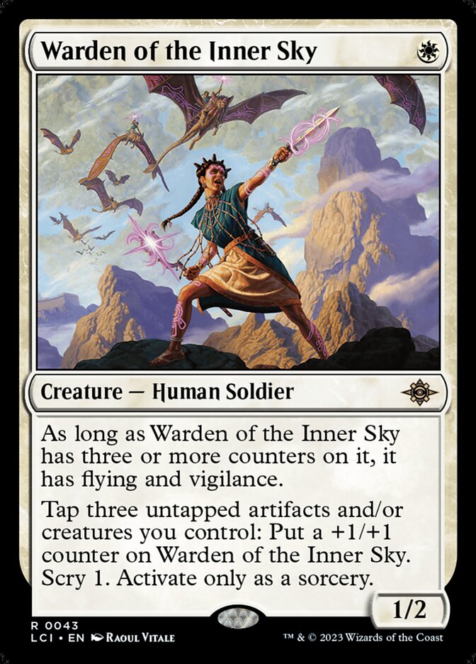 Warden of the Inner Sky - (Foil): Lost Caverns of Ixalan