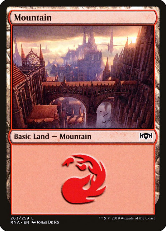 Mountain - (Foil): Ravnica Allegiance