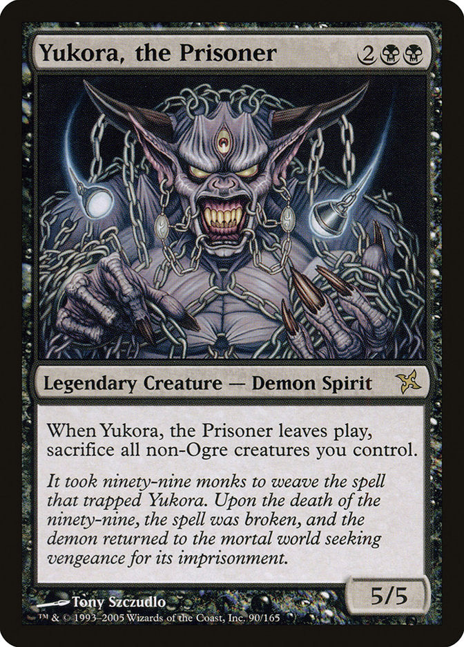 Yukora, the Prisoner - (Foil): Betrayers of Kamigawa