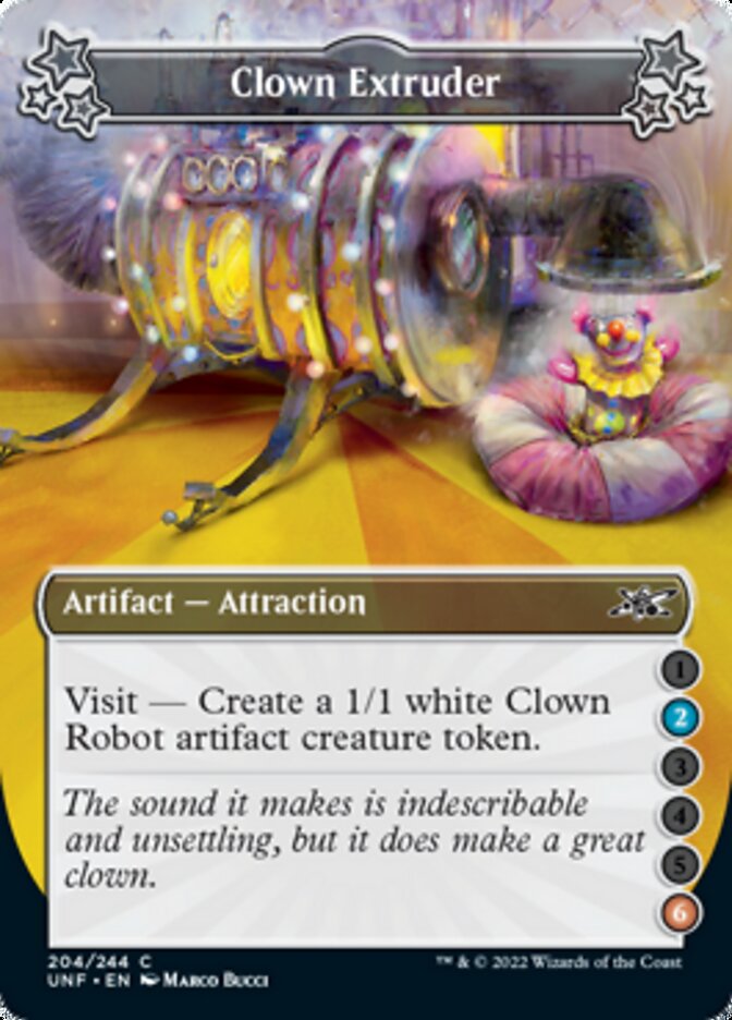 Clown Extruder (2/6) - (Foil): Unfinity