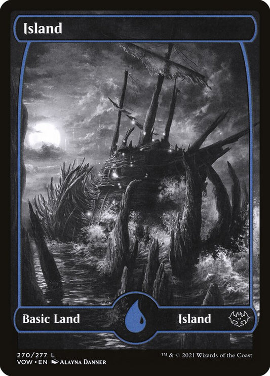 Island (#270) (Full Art): Innistrad: Crimson Vow