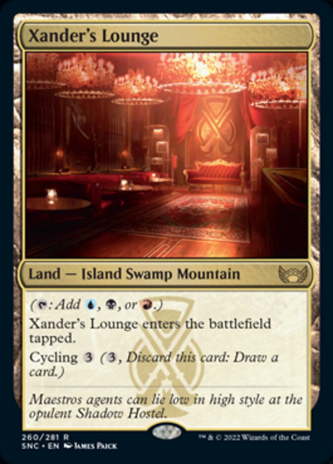 Xander's Lounge - (Foil): Streets of New Capenna